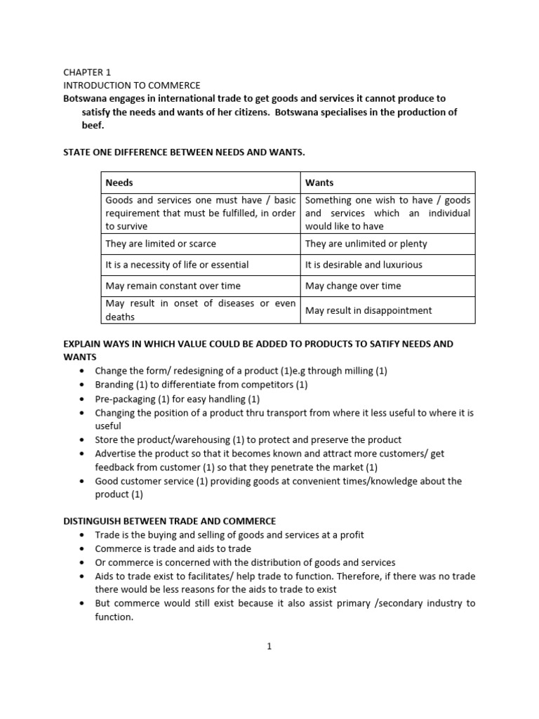 COMMERCE REVISION_260115_143347 | PDF | Retail | Prices