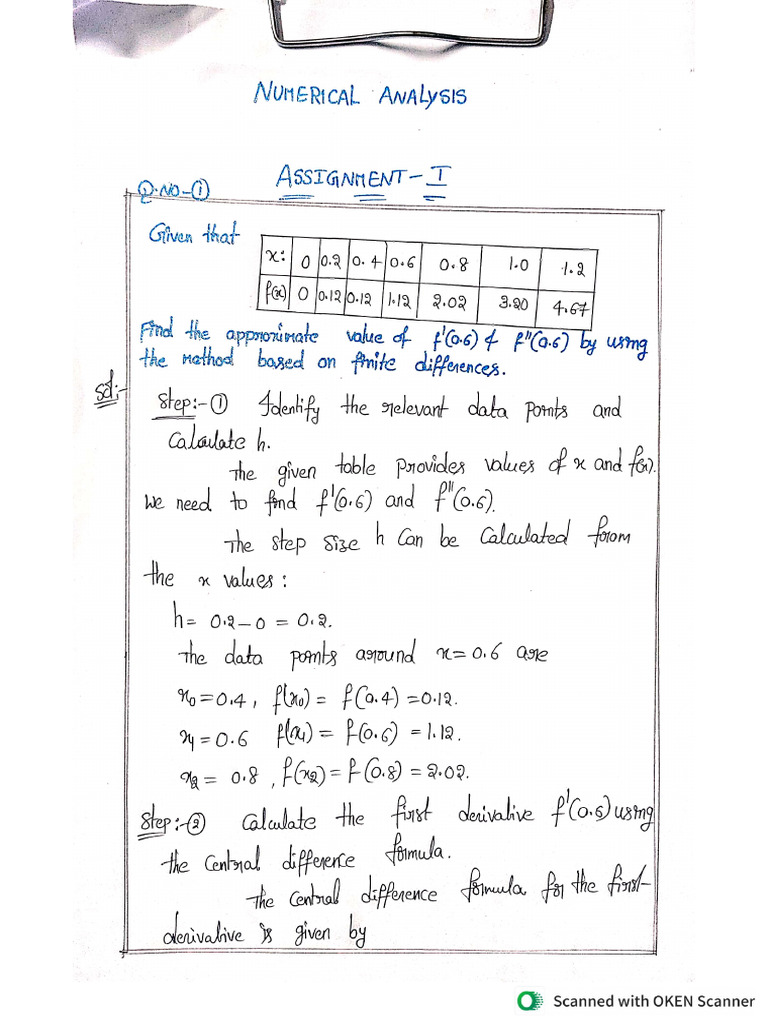 Numerical Analysis | PDF