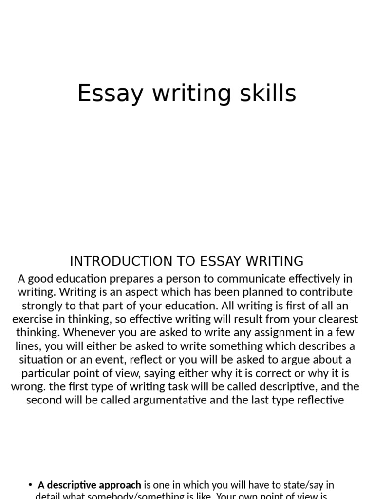 Mastering Essay Writing Techniques | PDF | Essays | Reason