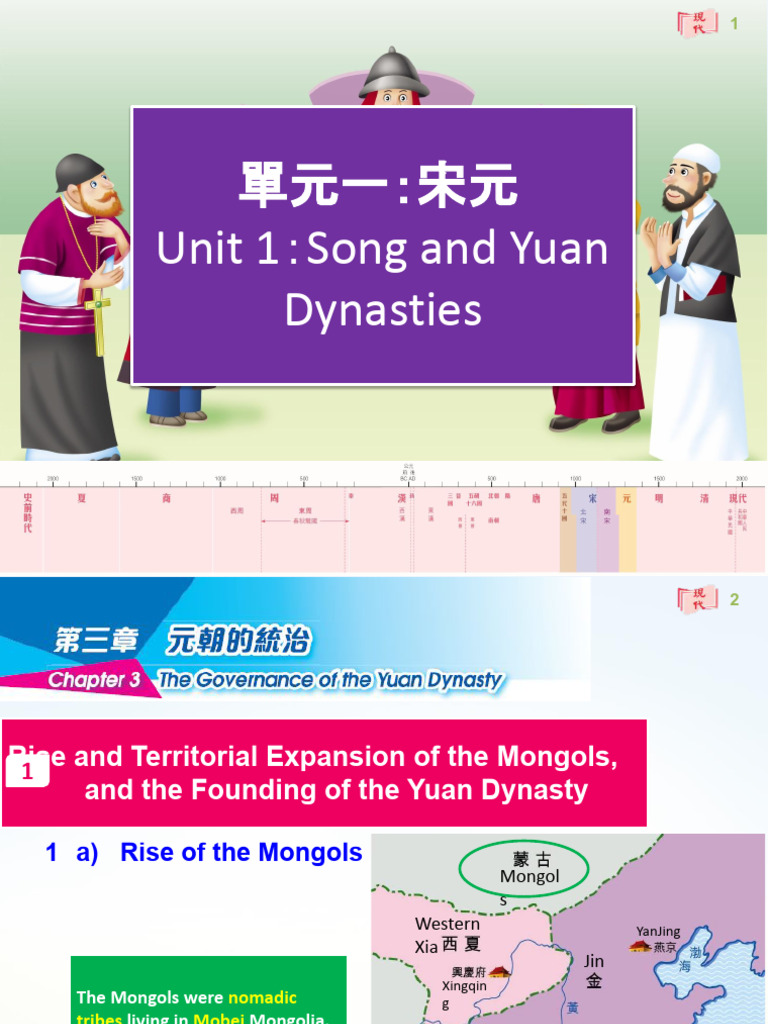 Yuan Dynasty.pptx | PDF | Mongol Empire | Genghis Khan