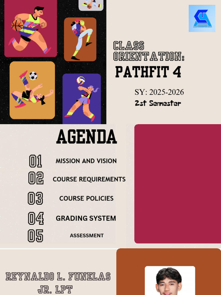 PATHFIT 4 Course Overview and Policies | PDF | Physical Education ...