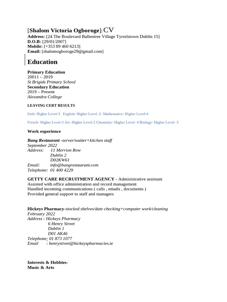 CV UPDATED | PDF
