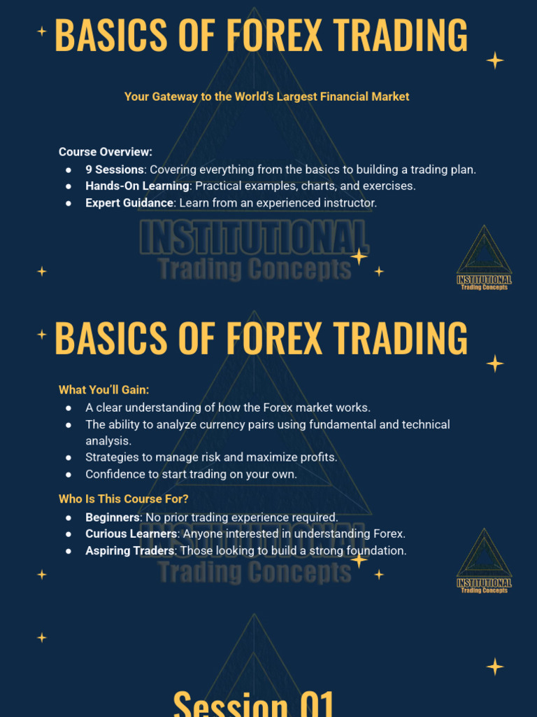 Forex Trading Basics for Beginners | PDF | Foreign Exchange Market ...
