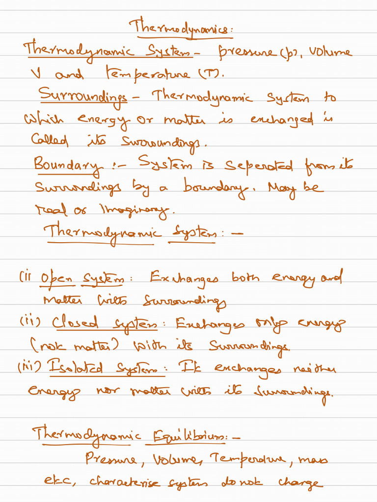 Thermodynamics Notes 260116 141217 | PDF