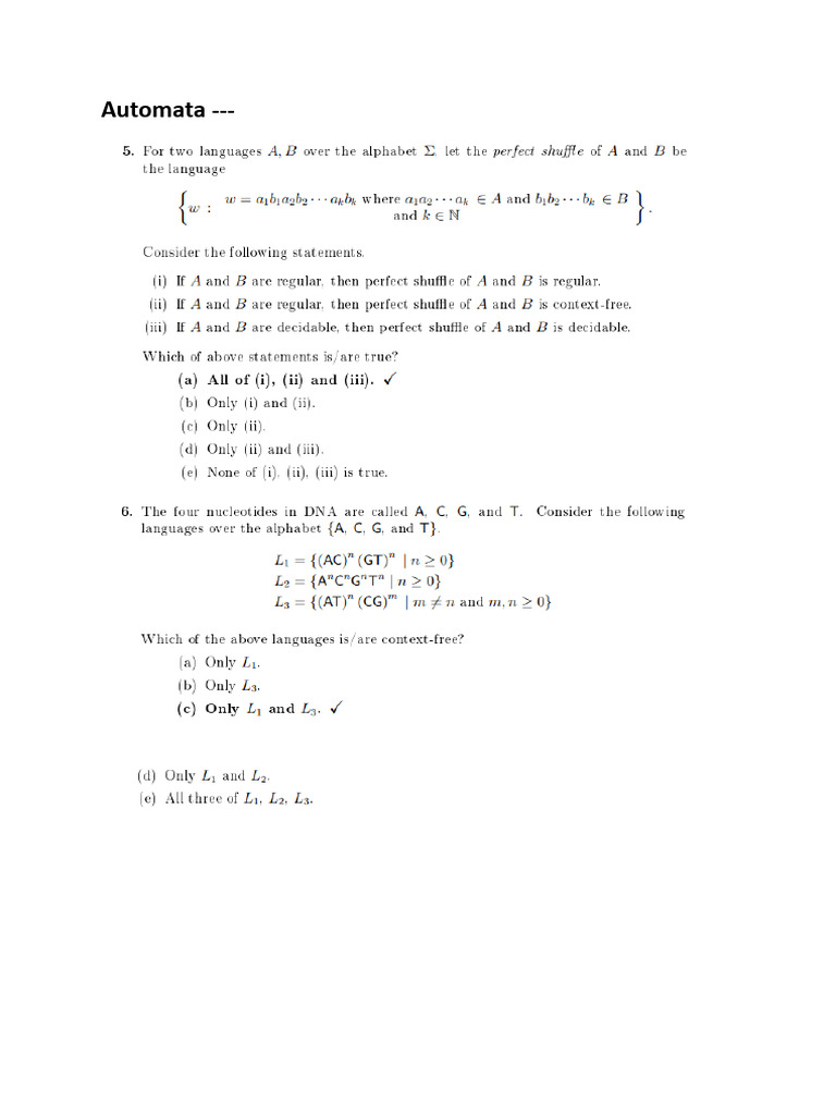 6 Automata | PDF