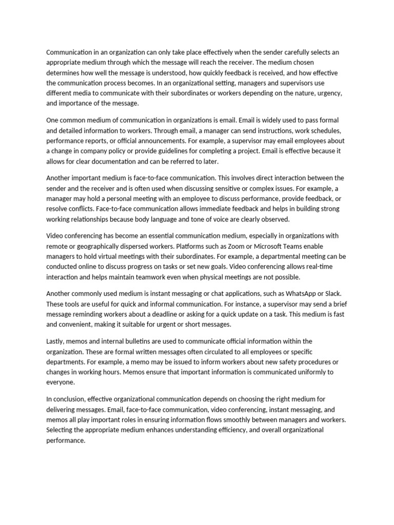 Communication I-WPS Office | PDF | Communication | Memorandum