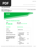 How to Download Grab E-Receipts | PDF