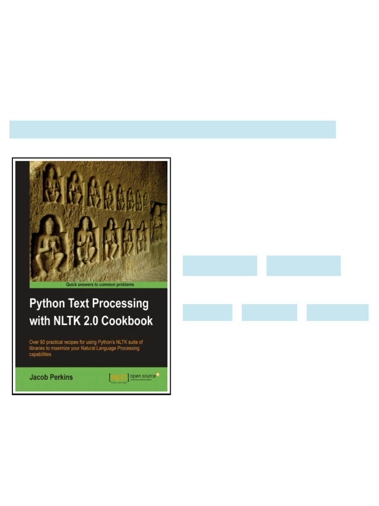 Python Text Processing with NLTK 2.0 Cookbook ebook fast transfer ...