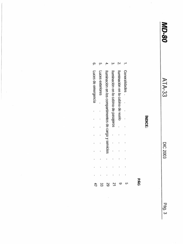 Ata 33 Luces | PDF