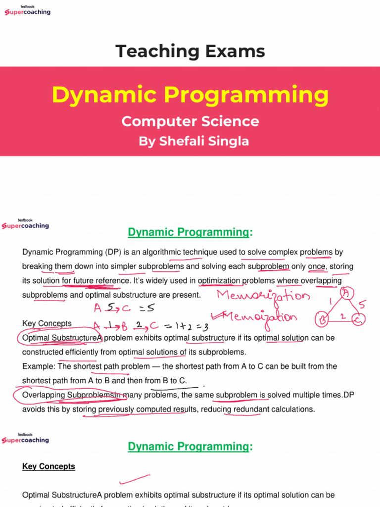 DynamicProgrammingandItsApplications_1758122974 | PDF