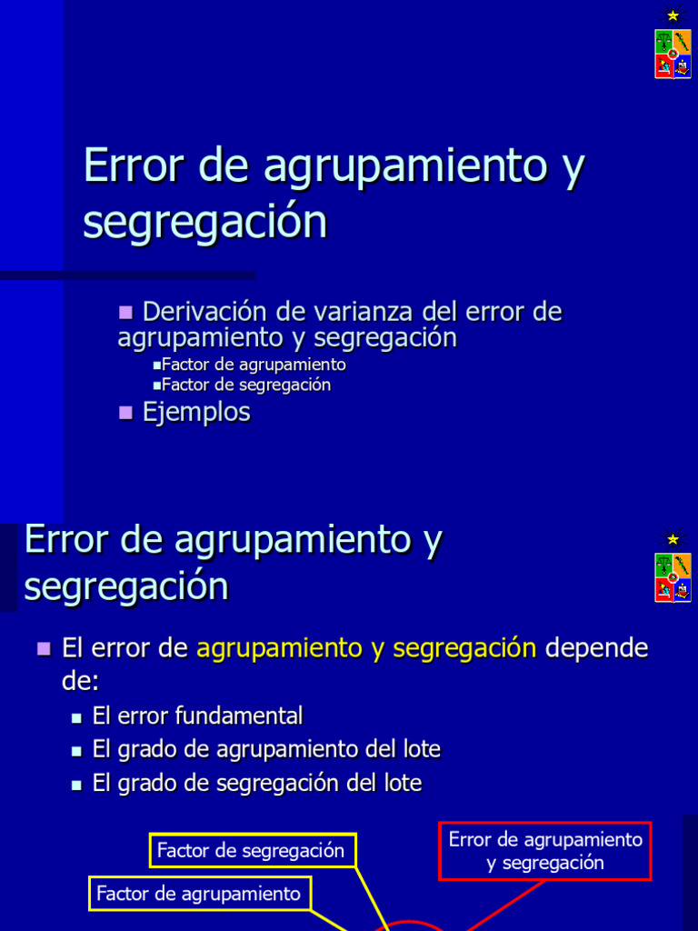008-GroupSegrError | PDF | Muestreo (Estadísticas)