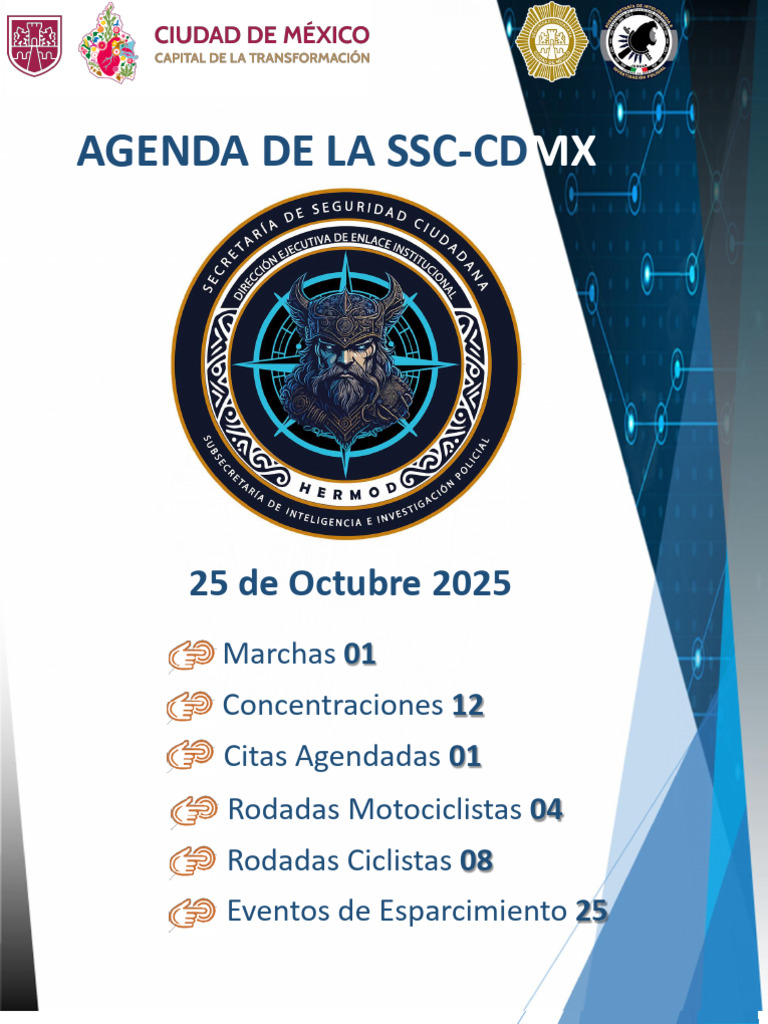 Agenda de Movilizaciones Sociales 2025 | PDF | México