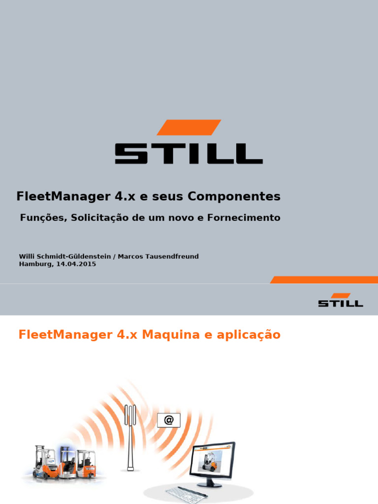 Componentes e Funções do FleetManager 4.x | PDF | Aplicativo para ...