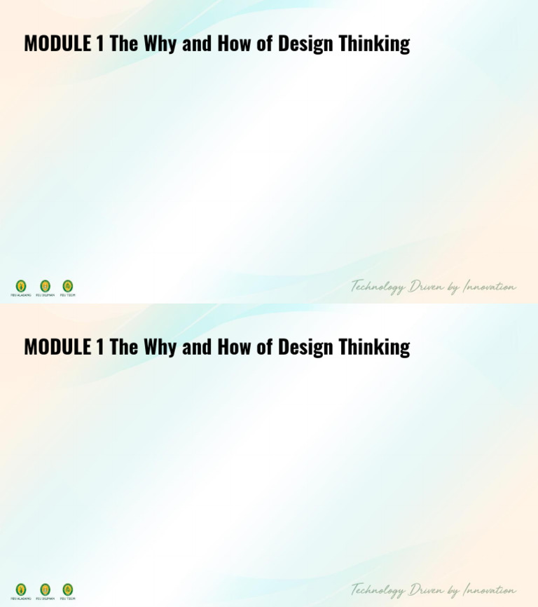 Introduction to Design Thinking Essentials | PDF