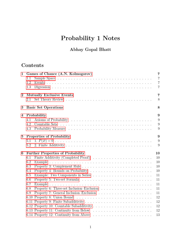 Probability Concepts and Techniques | PDF | Probability Distribution ...