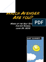 Avengers Holy SP 2012