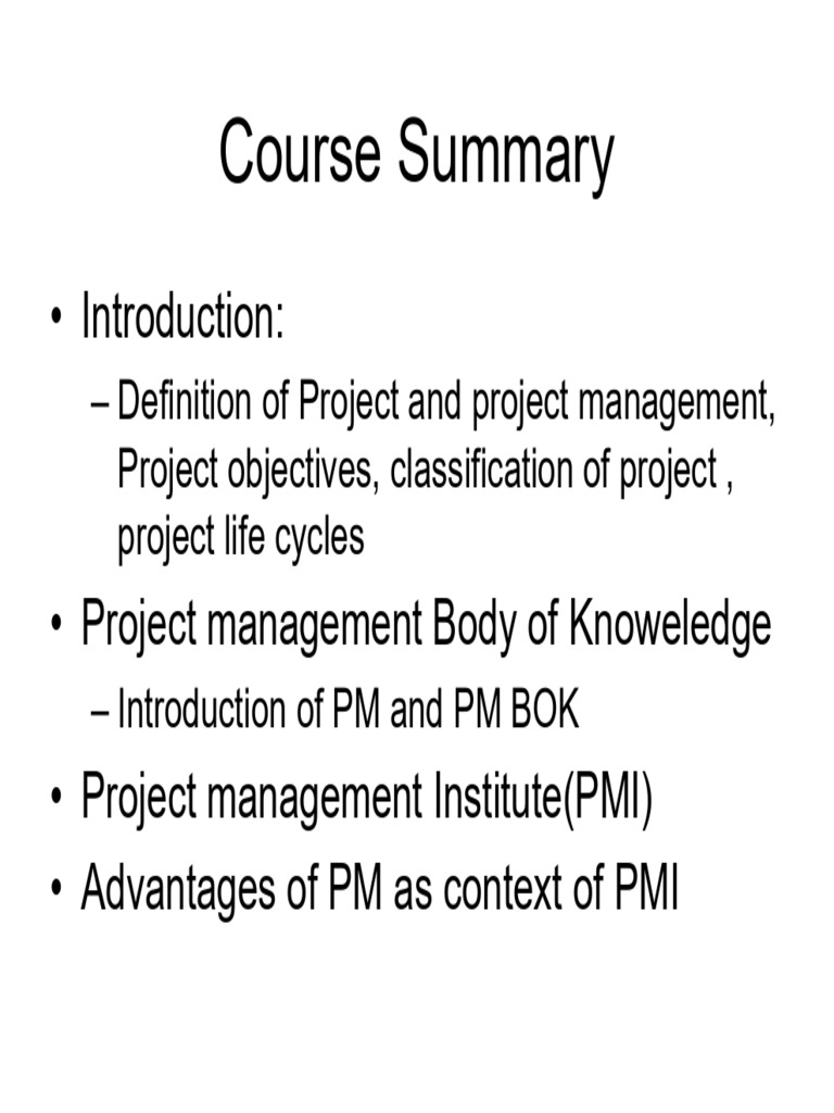 Comprehensive Guide to Project Management | PDF | Project Management ...