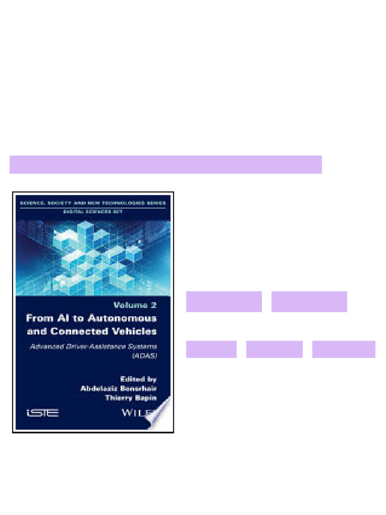 From AI to Autonomous and Connected Vehicles Advanced Driver Assistance ...