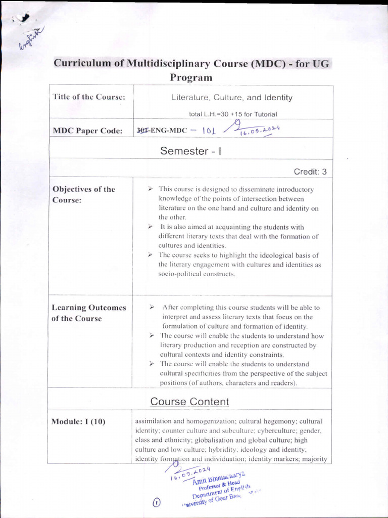 English MDC | PDF