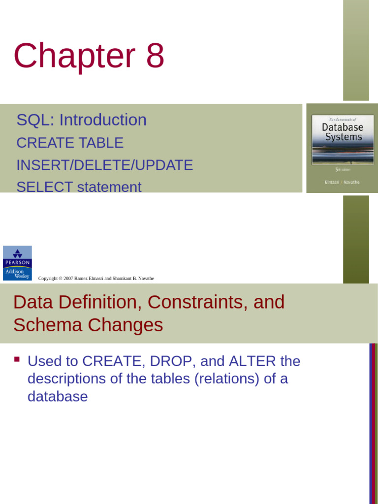 SQL Basics: Table Management and Queries | PDF | Relational Model ...