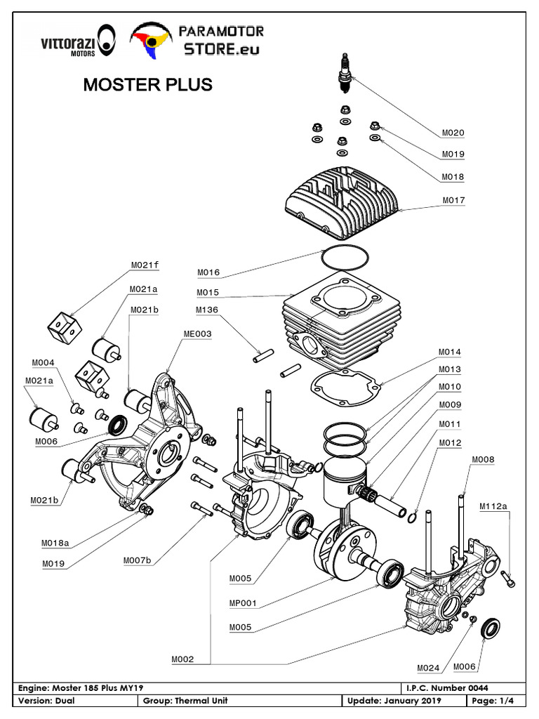 Moster Plus Spare Parts 2020 | PDF