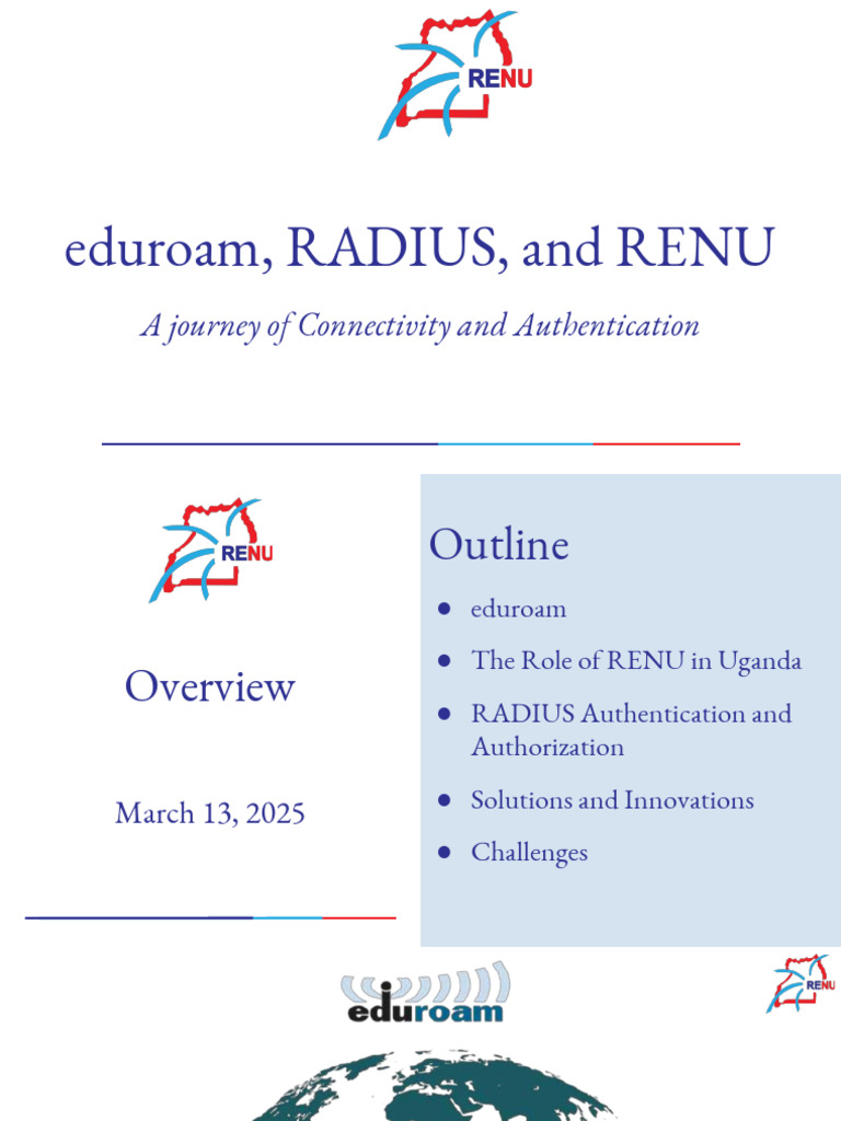 eduroam and RADIUS: Connectivity Solutions | PDF | Radius | Computer ...