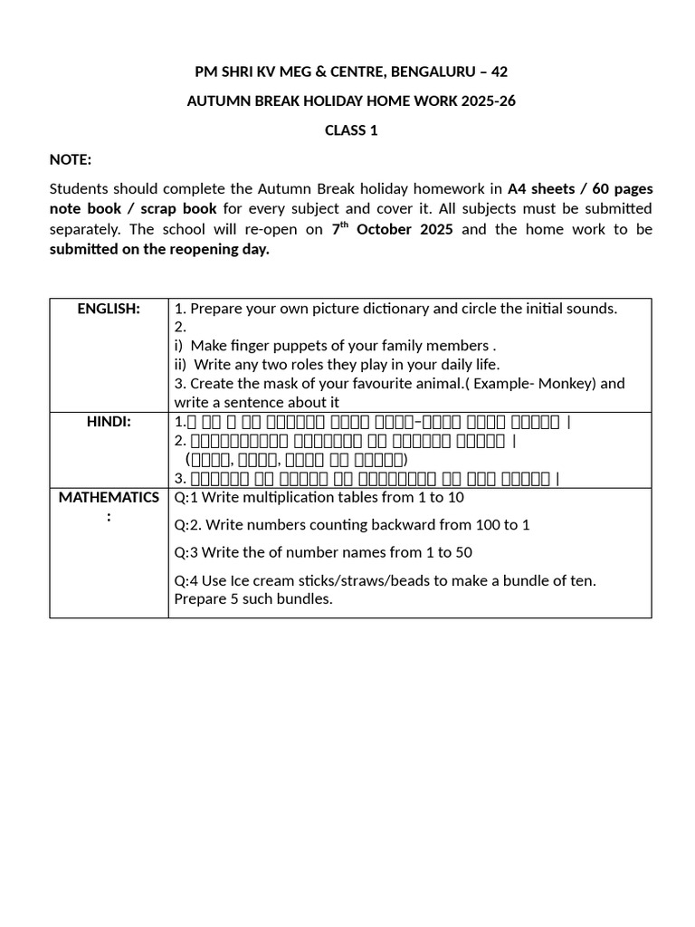 Class 1 Final | PDF