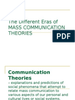 Mass Communication Theory