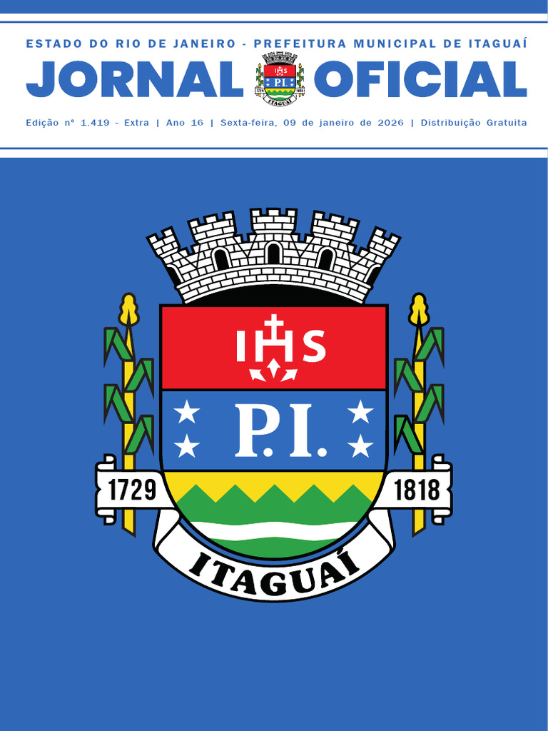 Atos do Executivo de Itaguaí - Jan 2026 | PDF