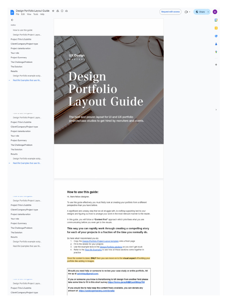 Design Portfolio Layout Grid | PDF