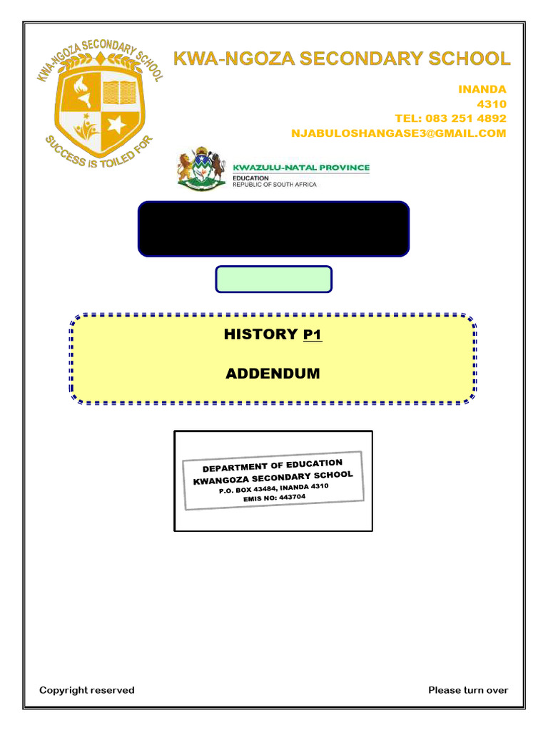 P1 GR11 NOV ADD-1 | PDF | Nazism | Nazi Germany