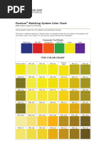 PMS Color Code Reference Chart | PDF | Color | Vision