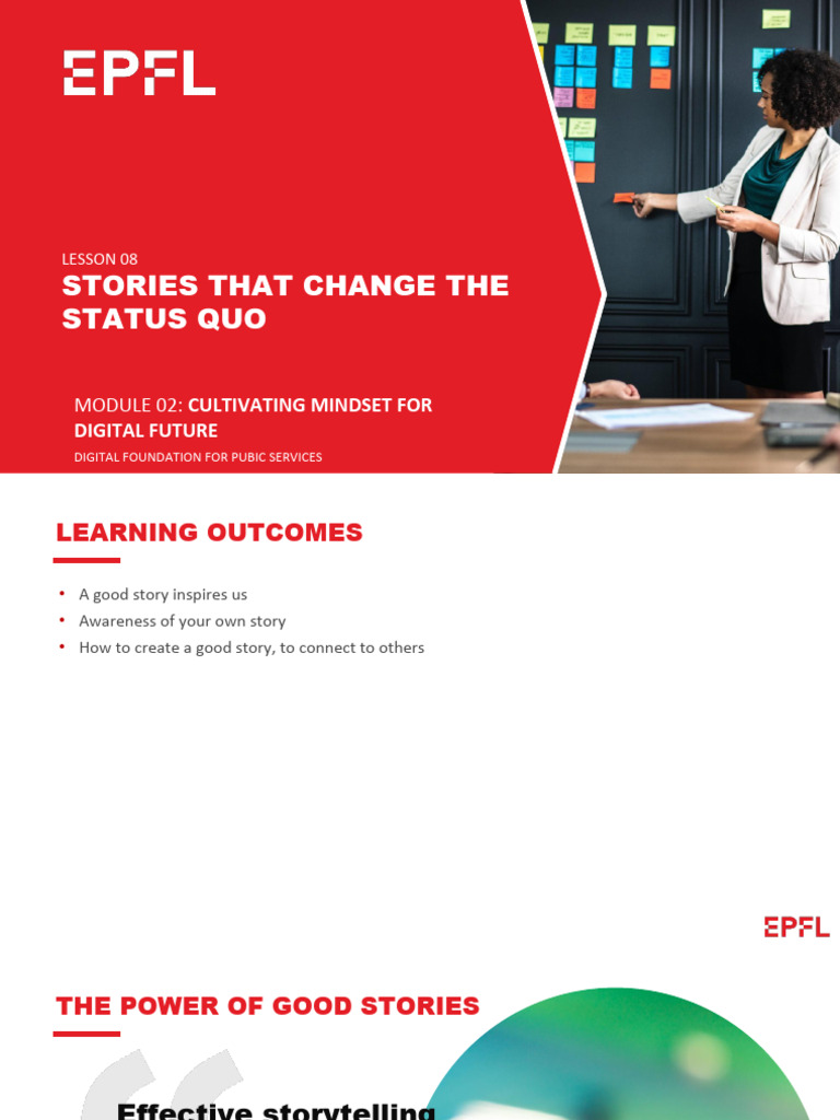 Mastering Storytelling for Change | PDF | Storytelling | Human ...