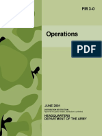 ARMY Operations FM 3-0 2001 313 Pages