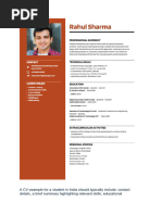 World Bank CV Format Guide | PDF
