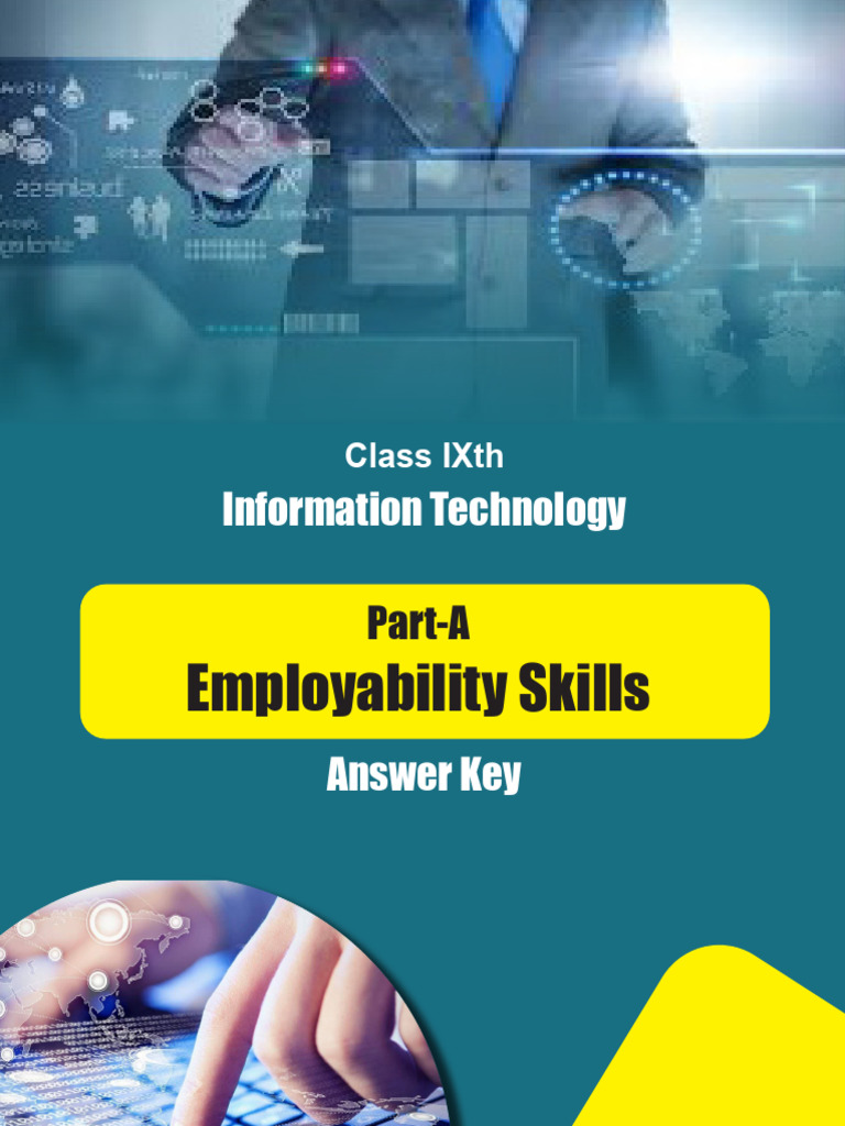 IT Class IX Answer Key Guide | PDF | Linguistic Morphology | Semantic Units