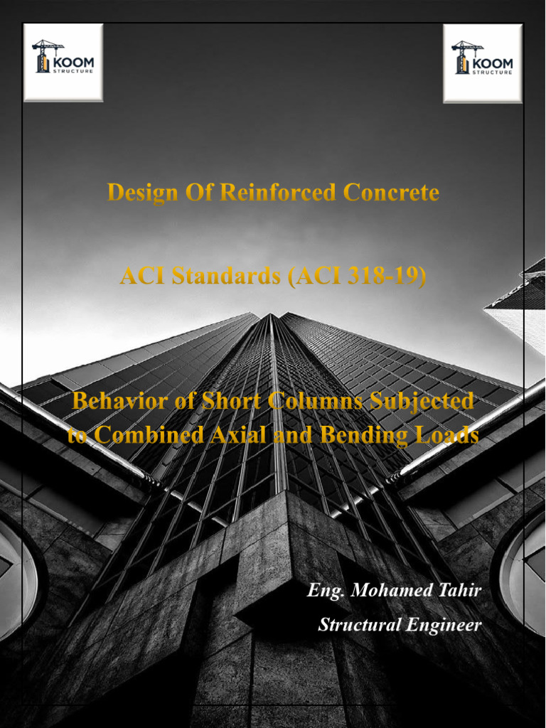 Design of Reinforced Concrete Columns | PDF | Beam (Structure) | Bending