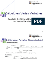 2 Calculo Diferencial en Varias Variables