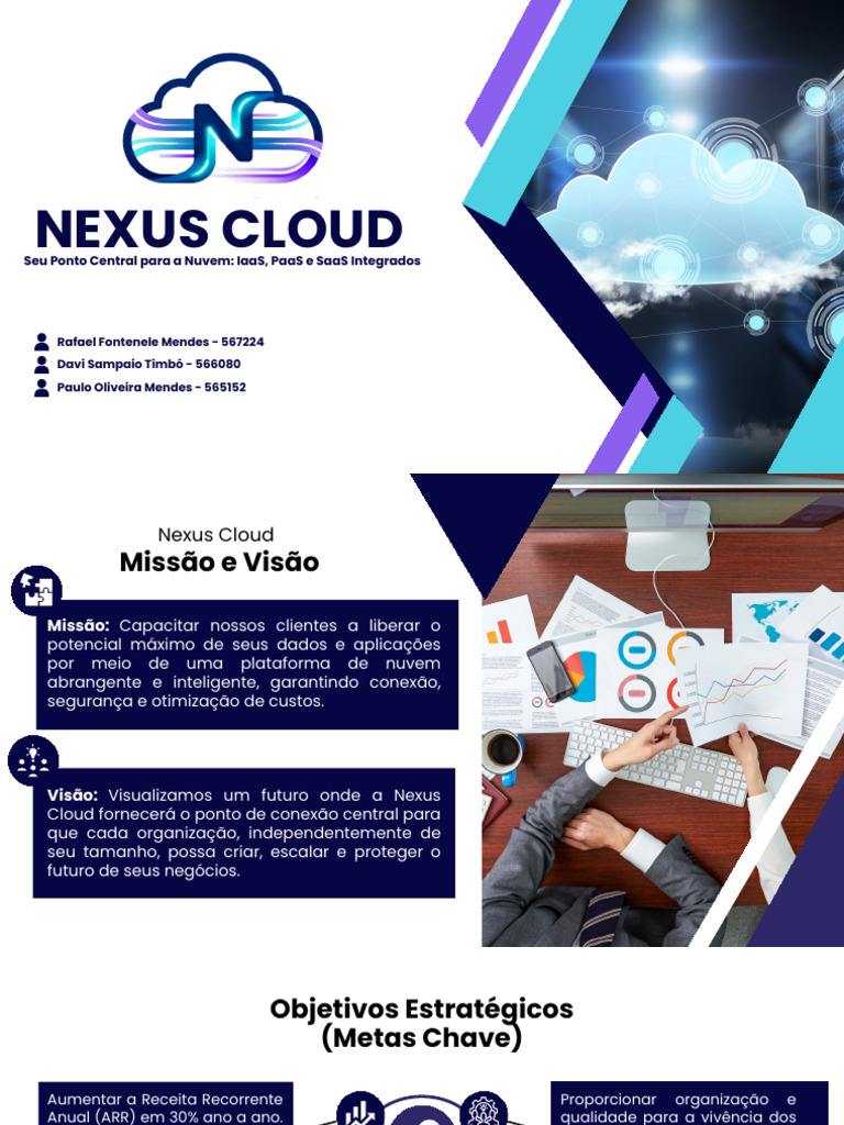 Nexus Cloud: Soluções IaaS, PaaS e SaaS | PDF | Cobit | Computação em nuvem