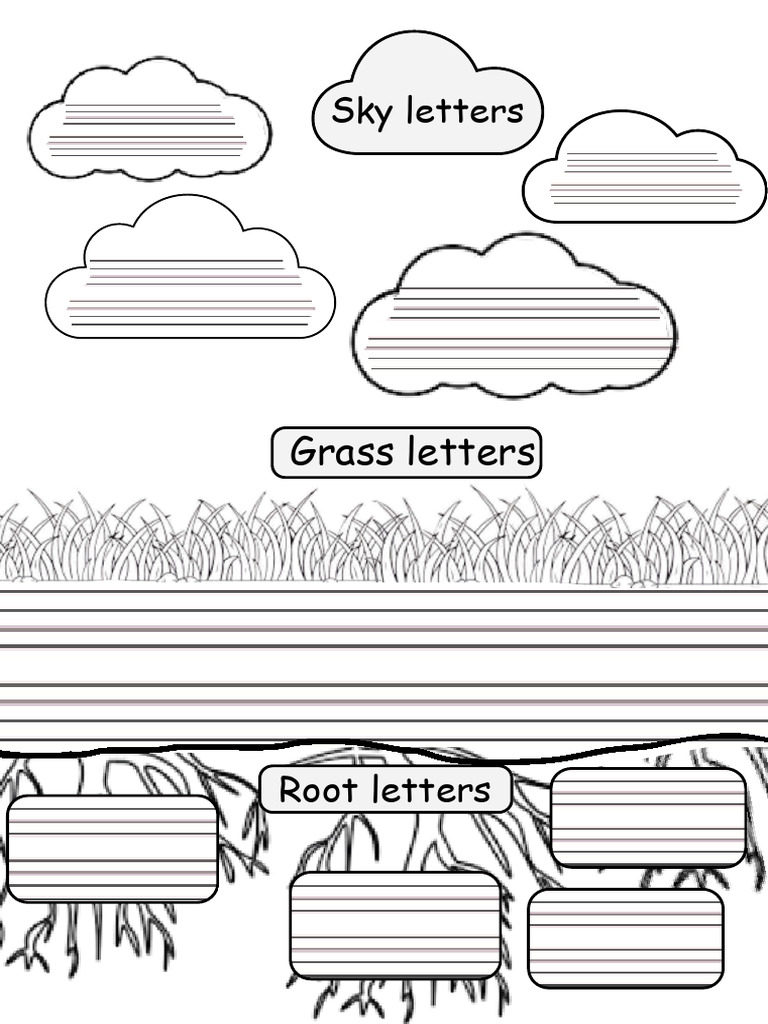 Sky, Grass and Root Letters | PDF