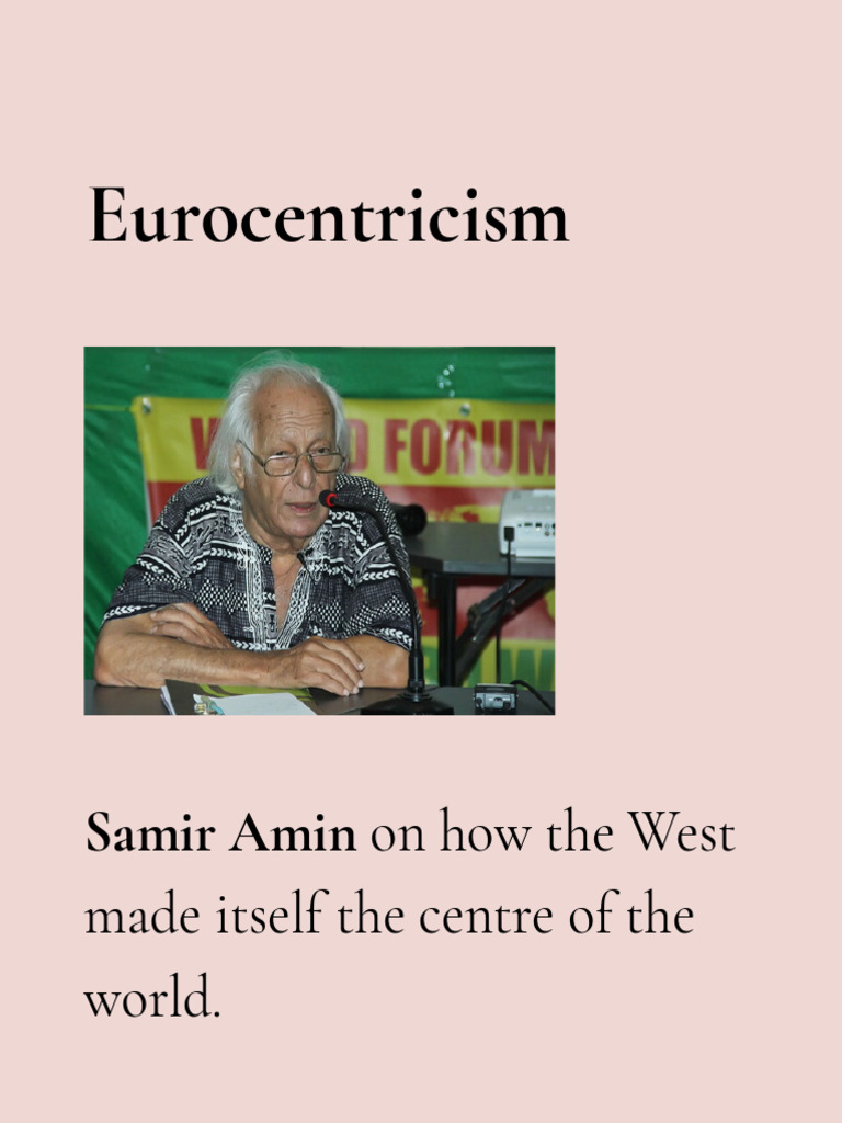 Understanding Eurocentrism's Impact | PDF | Capitalism | Europe