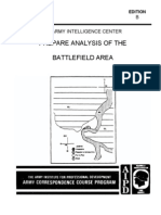 ARMY Prepare Analysis of Battlefield Area 1998 85 Pages