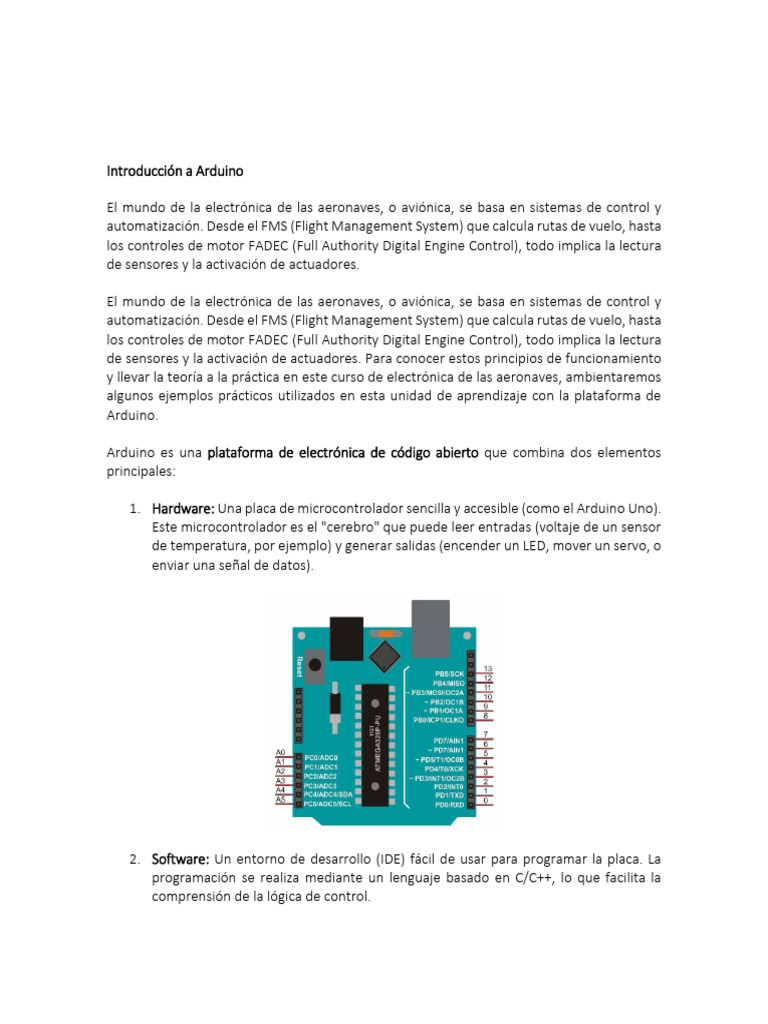 Introducción a Arduino y su programación | PDF | Arduino | Programación ...