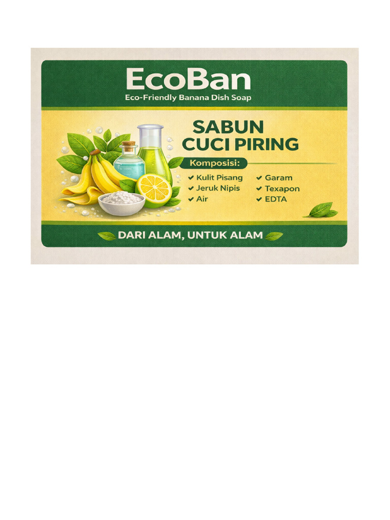 EcoBan Label | PDF