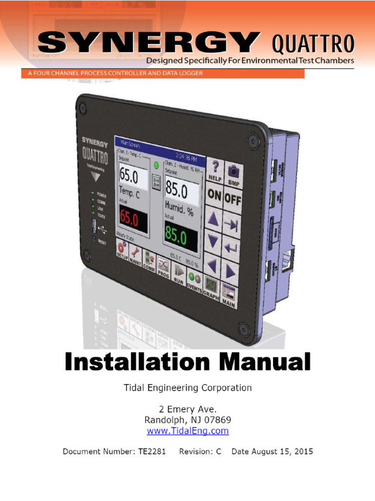 Synergy Quattro Installation Manual (Preliminary) - Manualzz | PDF