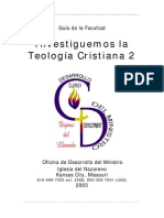 Investigando La Teologia Cristiana 2