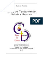Antiguo Testamento Historia y Literatura