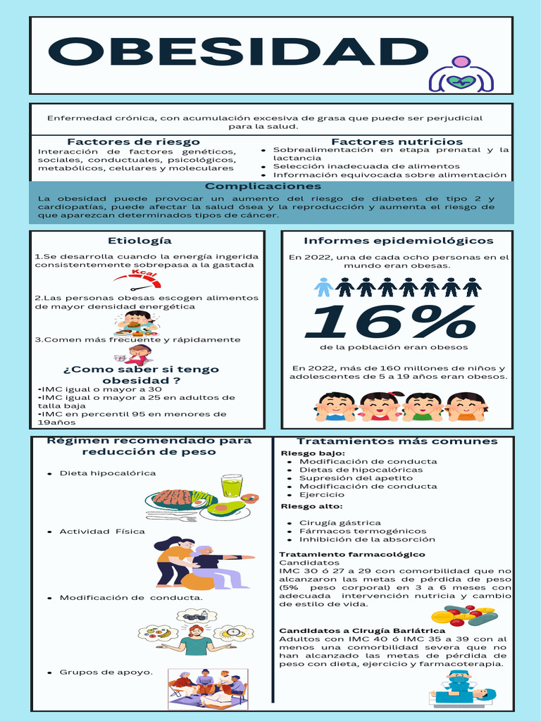 Causas y Tratamientos de la Obesidad | PDF | Obesidad | Dieta