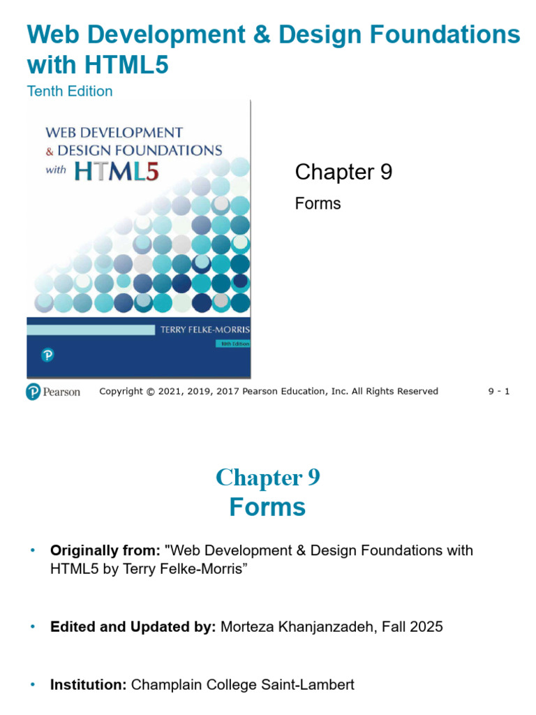 HTML5 Forms: Creation & Accessibility Guide | PDF | World Wide Web ...