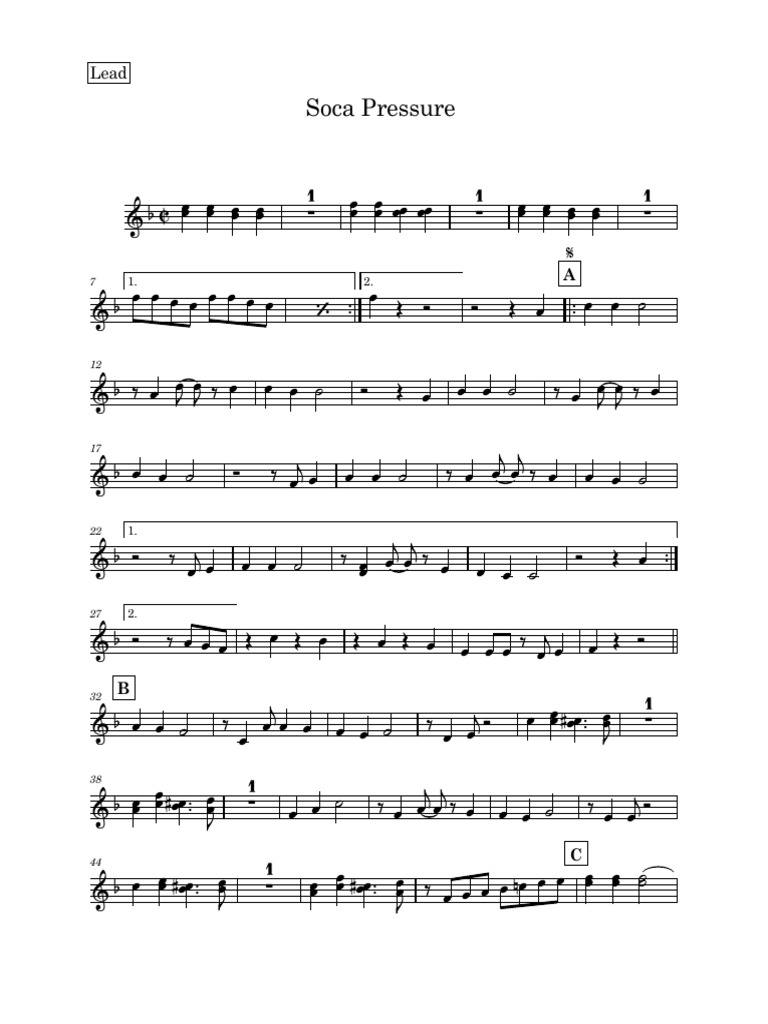 Soca Pressure Steel Pan Guide | PDF